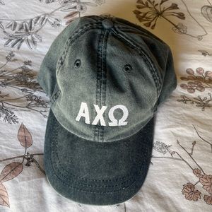 ALPHA CHI OMEGA women’s hat- jean material